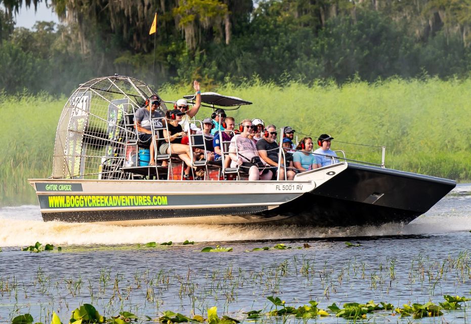 Boggy Creek Airboat Ride with Options