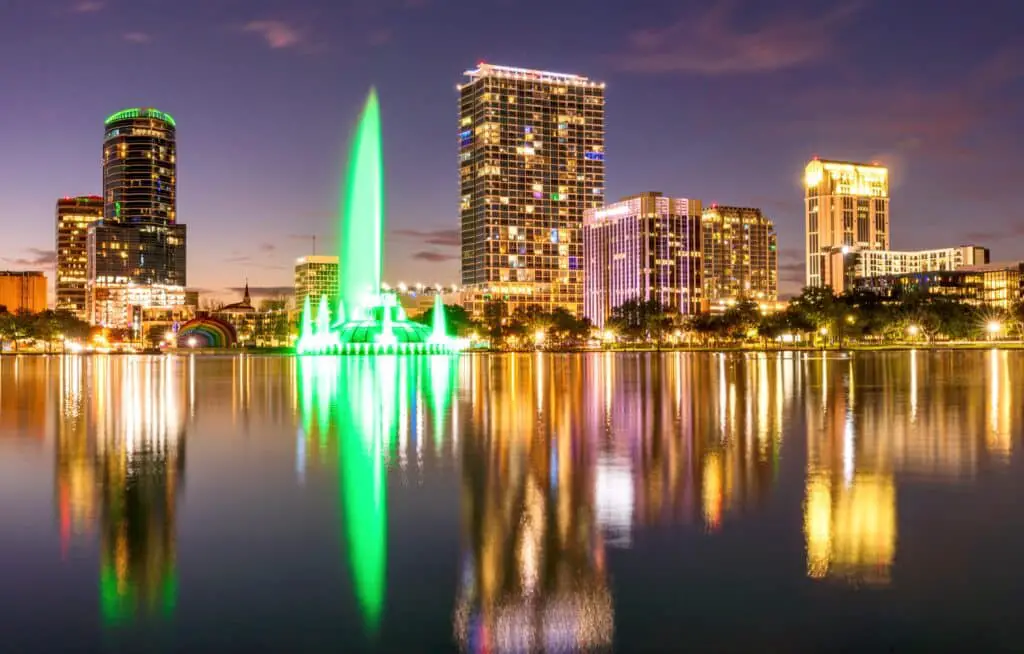 Best Neighborhoods in Orlando - South Eola Orlando Florida Lake Eola
