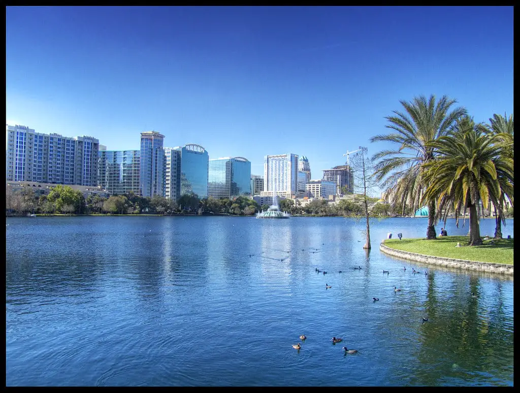 Best Neighborhoods in Orlando - South Eola Orlando Florida Summer